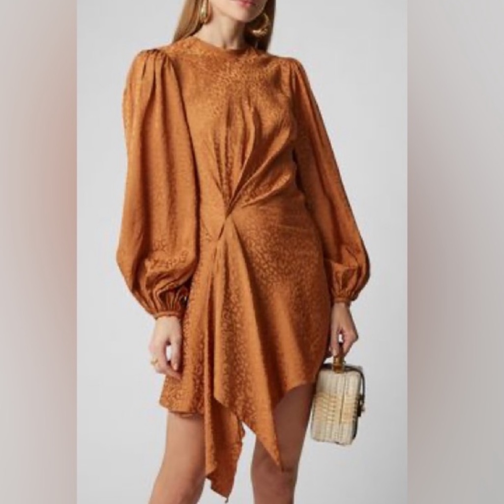 Johanna Ortiz Satin Dress